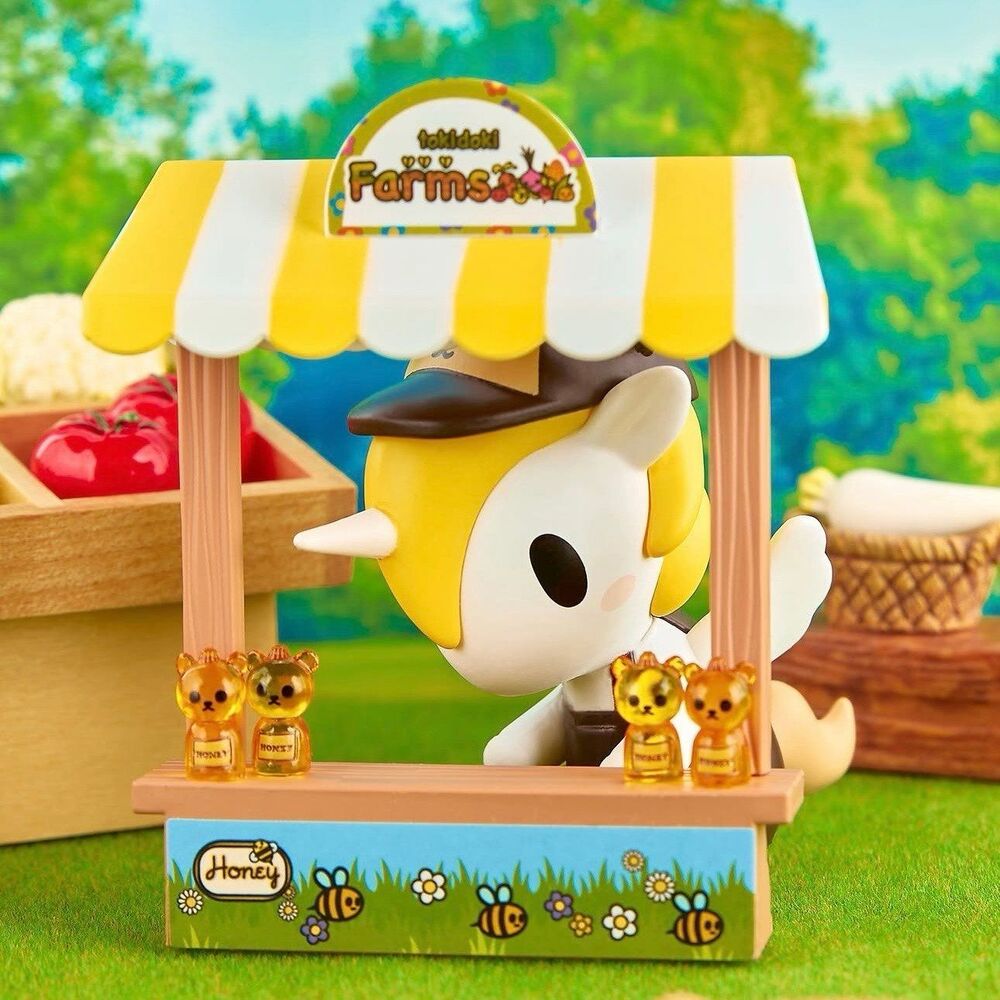 tokidoki Honey Bee Stand Unicorno from Farmers Market Unicorno Series
